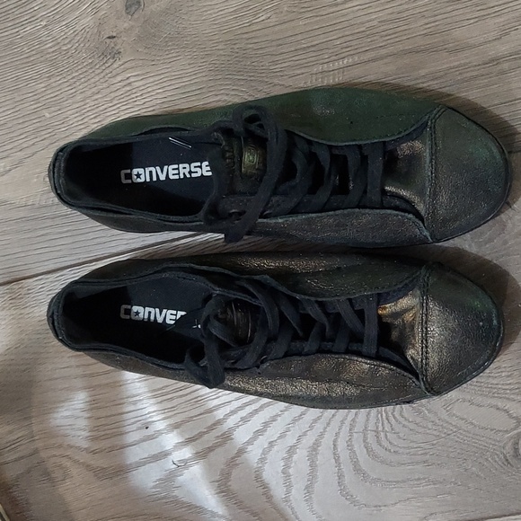 Converse High Line Shroud Ox Leather Low Top Sneakers - Picture 1 of 8